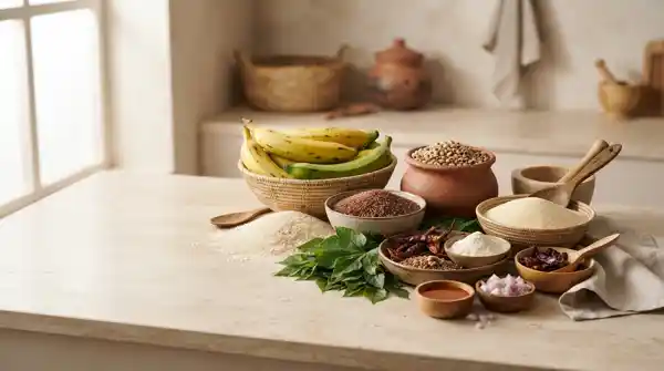 Traditional Nigerian food preparation